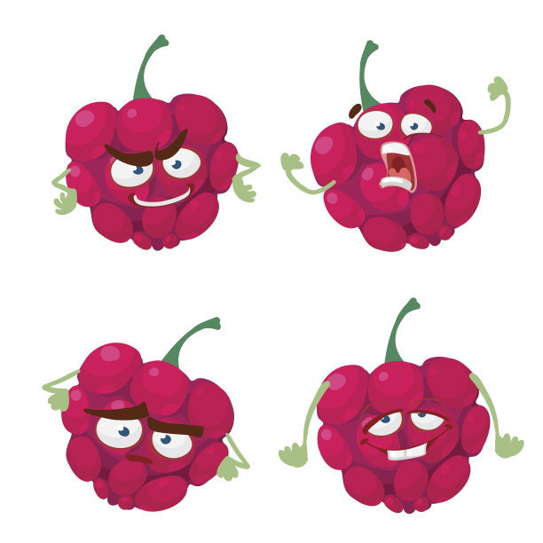 矢量集卡通人物图片下载