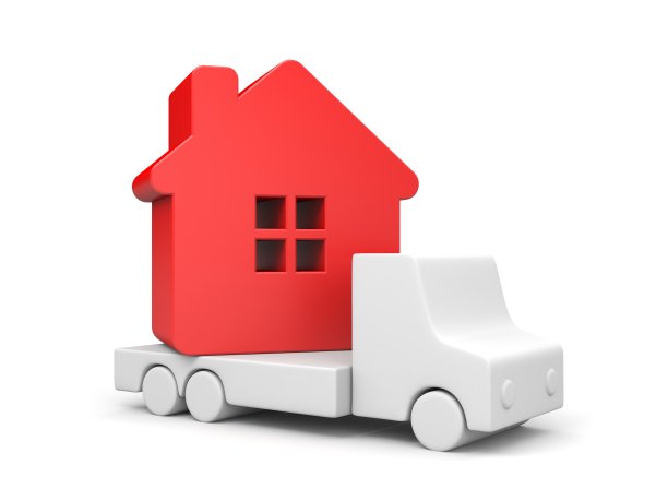 安置。红房子。三维渲染图片下载