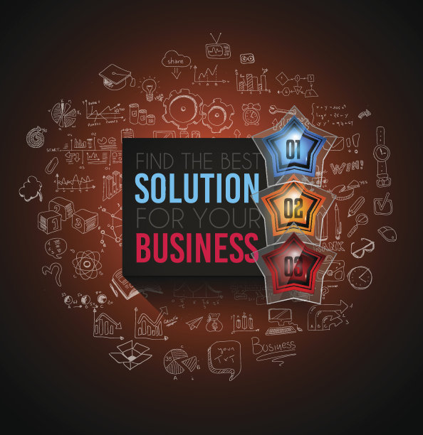 干净的信息图表布局模板的数据和信息分析图片下载