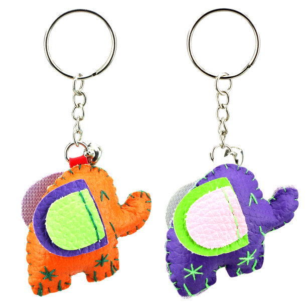 钥匙链隔离在白色背景图片下载