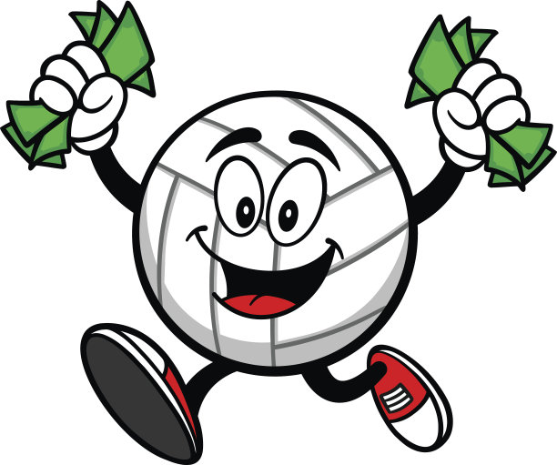 带钱排球吉祥物图片下载