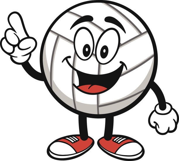 排球吉祥物说话图片下载