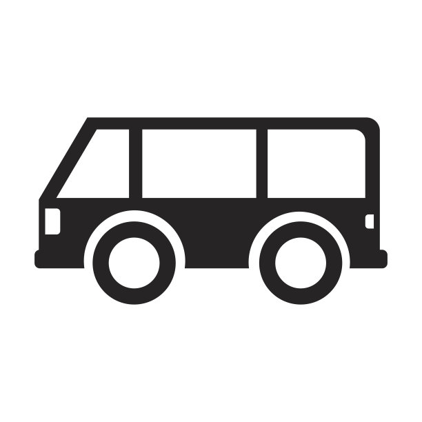公交车交通工具图标图片下载