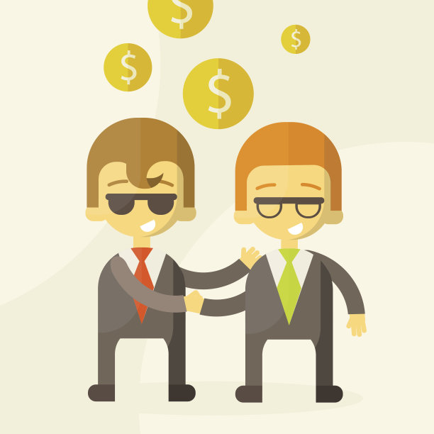 两个男人在谈生意，生意图片下载