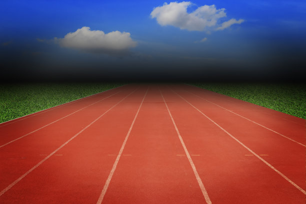 风景优美的跑道图片下载