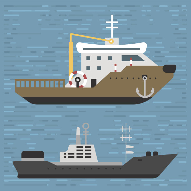 船舶巡洋舰船舶海洋标志船舶旅游产业矢量帆船邮轮海洋标志图片下载