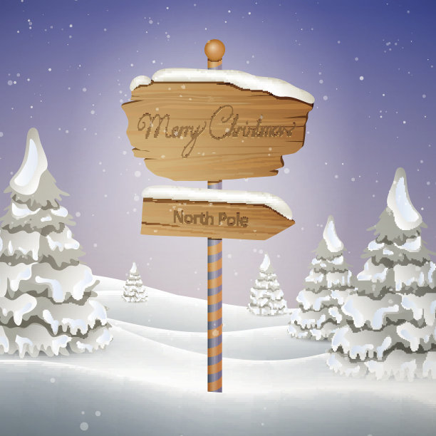 矢量圣诞贺卡图片下载