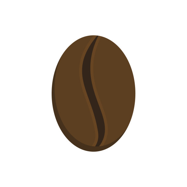 粮食咖啡孤立。咖啡树的粗粒图片下载