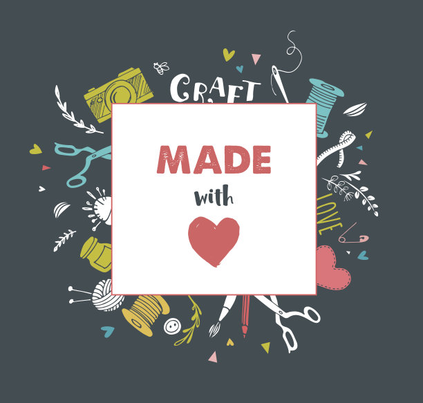 手工制作，手工艺作坊，艺术博览会和节日海报图片下载