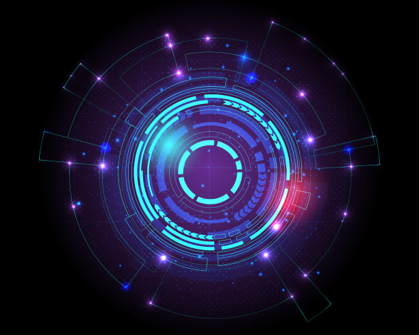 未来科幻科技模式概念背景、插画图片下载