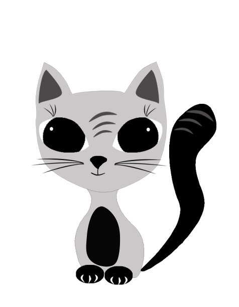 灰色小插图图片下载