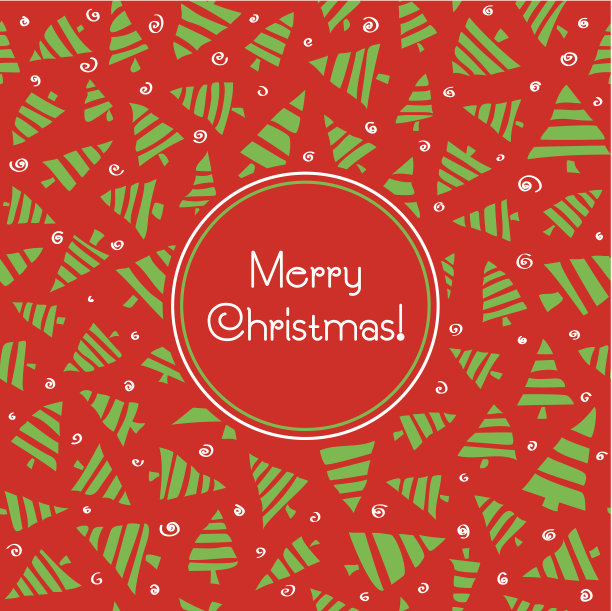 向量的圣诞贺卡图片下载