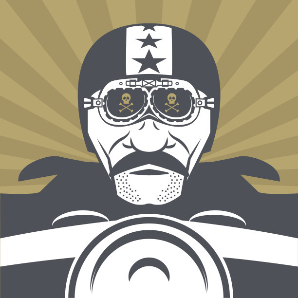 骑摩托车的人图片下载