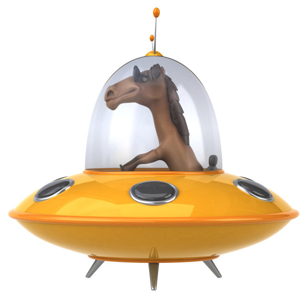 有趣的马图片下载