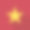 金色的星星图标与长阴影在红色的背景，扁平的设计风格素材图片