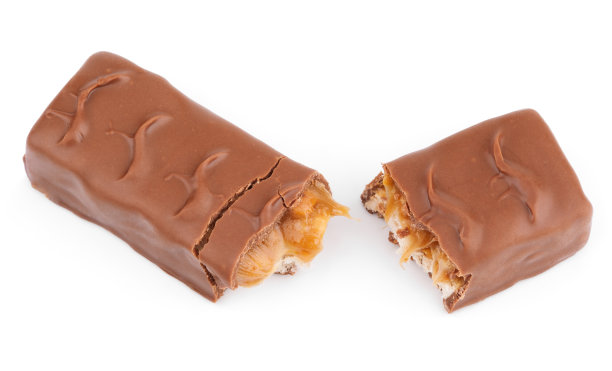 巧克力棒孤立在白色图片下载
