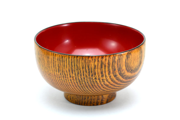 筷子与碗在白色的背景图片下载