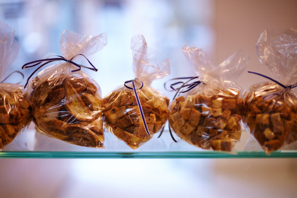 面包屑袋的特写图片下载