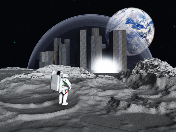 月球城市地出图片下载