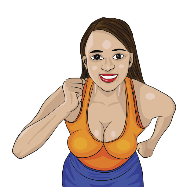 漂亮的微笑运动女人跑步图片下载