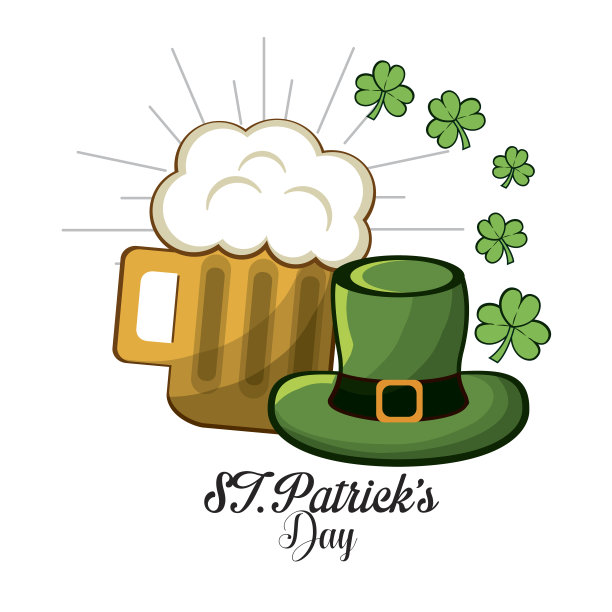 帕特里克节的偶像形象图片下载