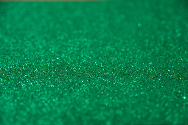 绿色闪光散景背景图片下载