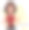 年轻的卡通女商人穿着办公室的衣服站在咖啡休息。图片下载