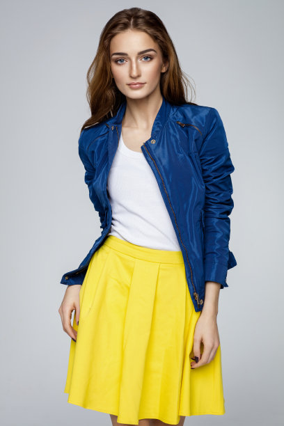 美丽的女模特素材图片