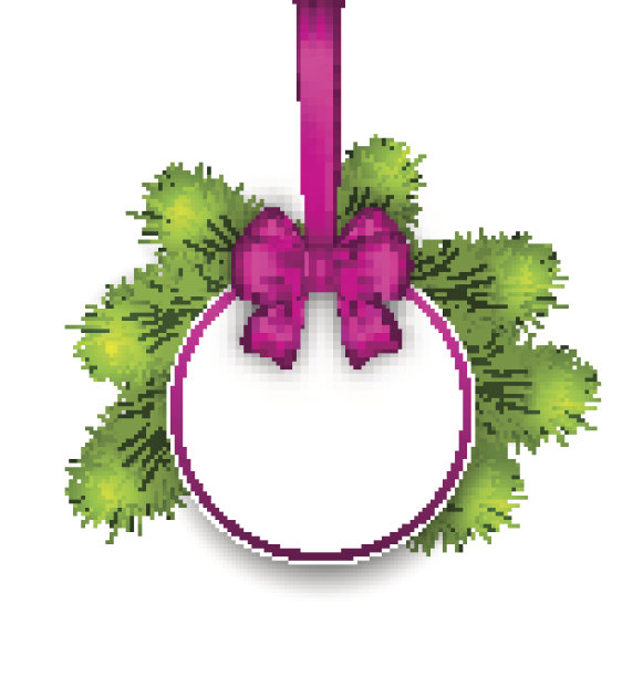 庆祝卡与蝴蝶结丝带，复制空间为您的文本图片下载