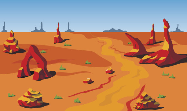 向量的风景。图片下载