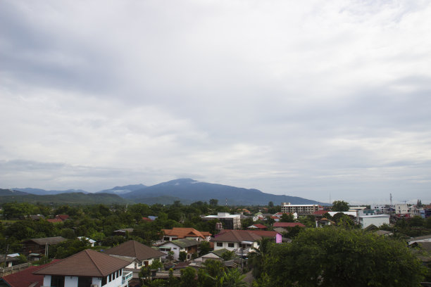 亚洲乡村城市景观图片下载