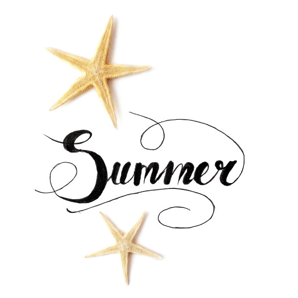 夏天刻字图片下载