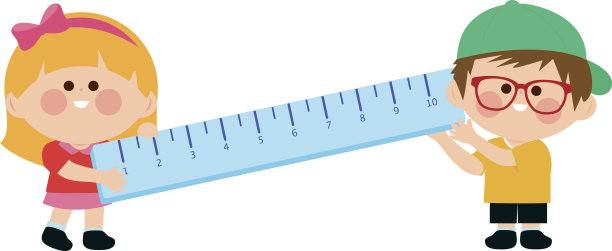 拿着尺子的孩子图片下载