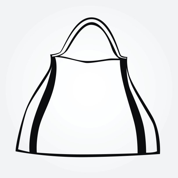 向量程式化的袋子图片下载