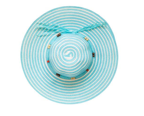 俯视图青色软帽图片下载