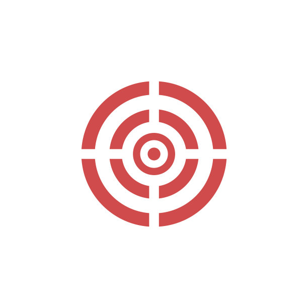 目标图标-矢量背景。图片下载