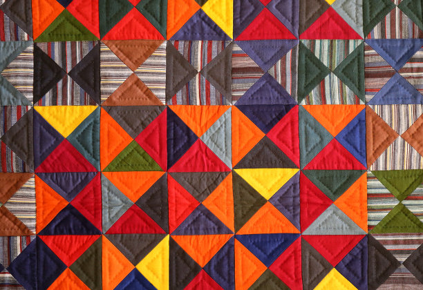 彩色照片背景拼接织物图片下载