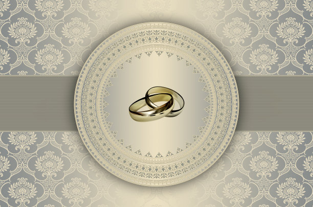 婚礼的邀请。图片下载