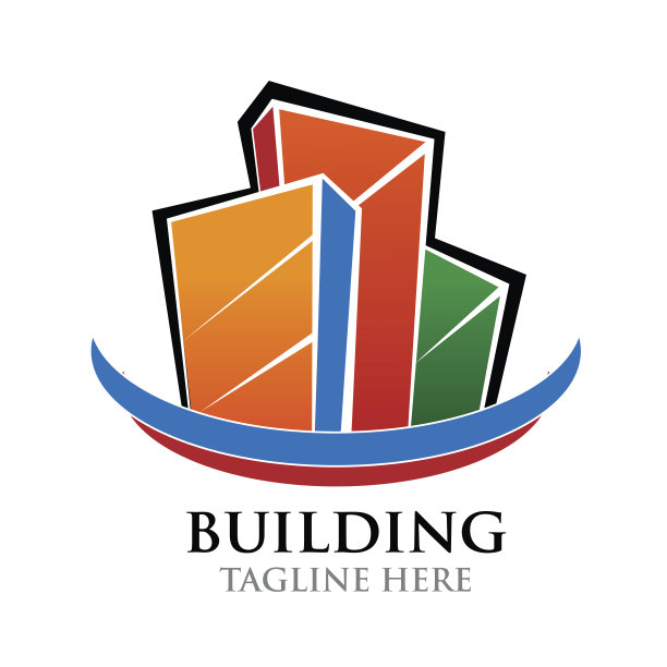矢量标志建筑构造图片下载