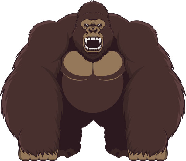 愤怒的大猩猩图片下载
