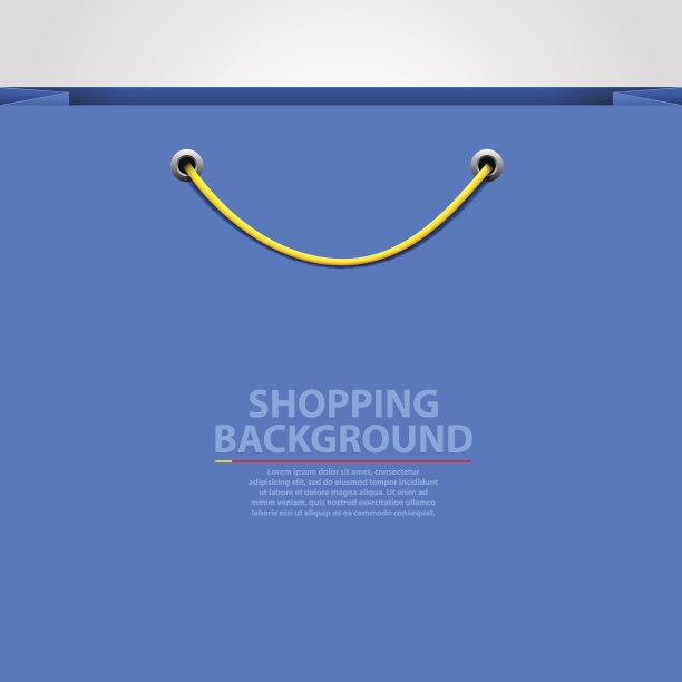 空袋子背景。购物的概念。图片下载