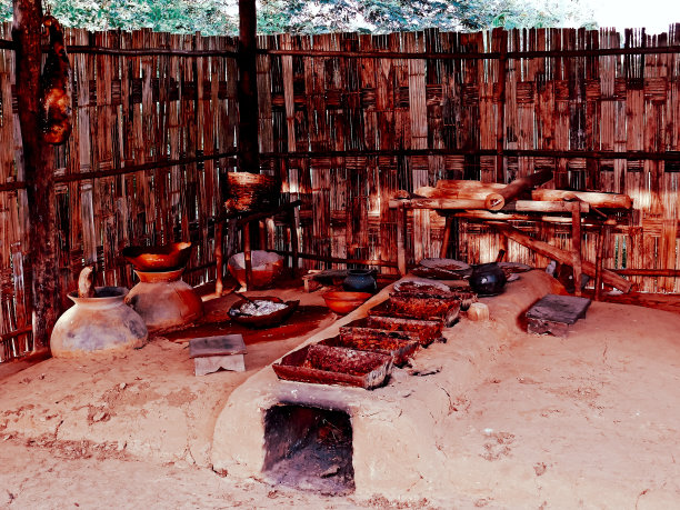 Thum sungham，盐棚，宁格尔，曼尼普尔，印度图片下载