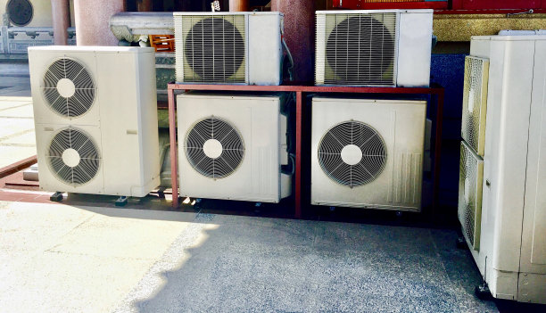 室外空调冷凝器安装室外图片下载
