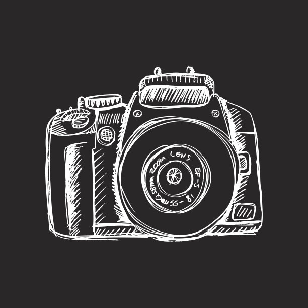 粗糙风格的相机图片下载