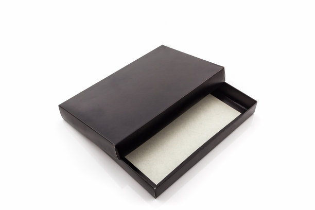 黑色的纸盒。图片下载