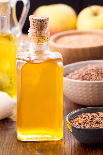 亚麻籽和亚麻籽油图片下载