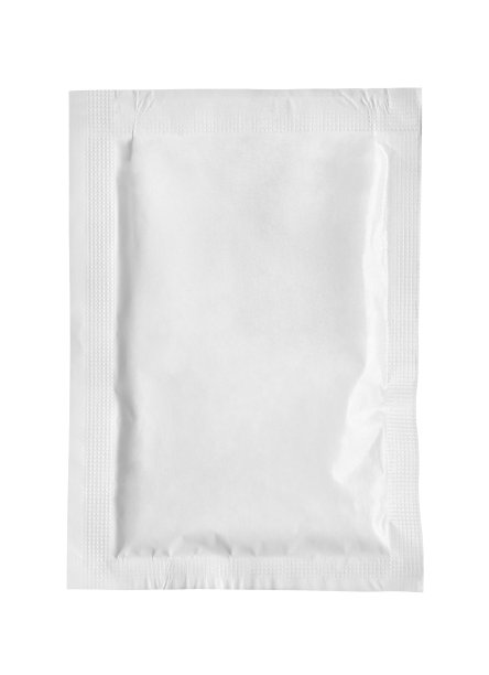 铝制白袋包装食品模板图片下载