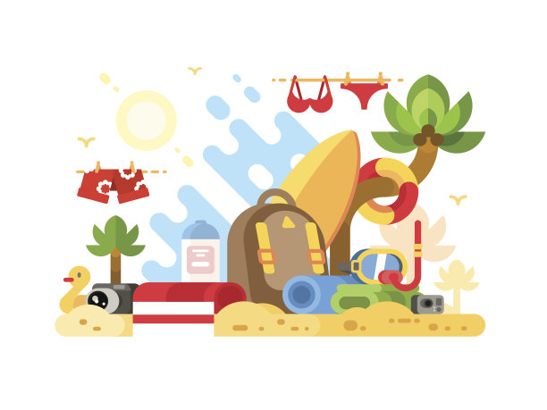 暑假目标素材图片