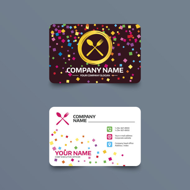 吃符号图标。甜点叉和茶匙。图片下载