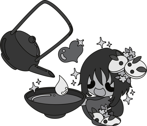 穿着和服(日本风格的布料)的时髦女孩图片下载